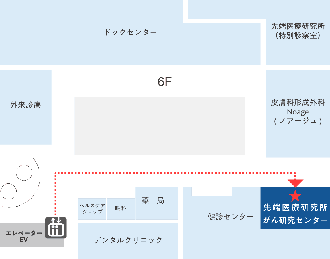 フロアマップの画像